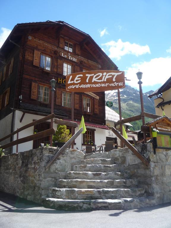 Hotel - Petit-Dejeuner Le Trift Zinal Esterno foto